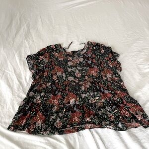 Floral blouse